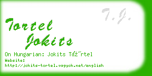 tortel jokits business card